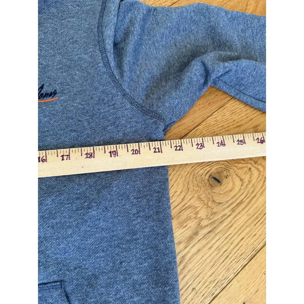 Jack & Jones Originals Men’s Large Blue Full Zip Hoodie Sweatshirt EUC